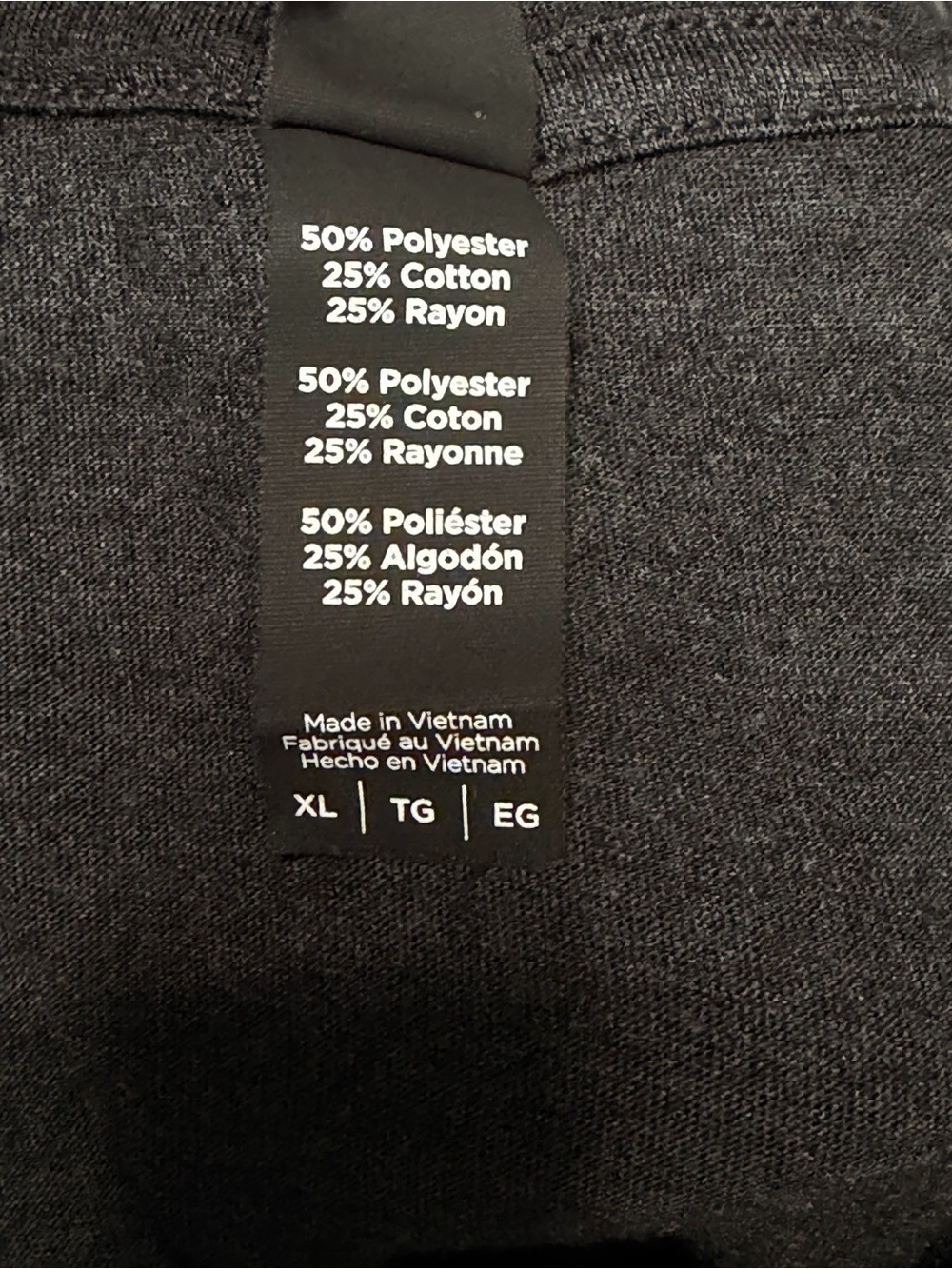 District Black Long-Sleeve Hooded Tee with Orange Badge - Picture 6 of 6